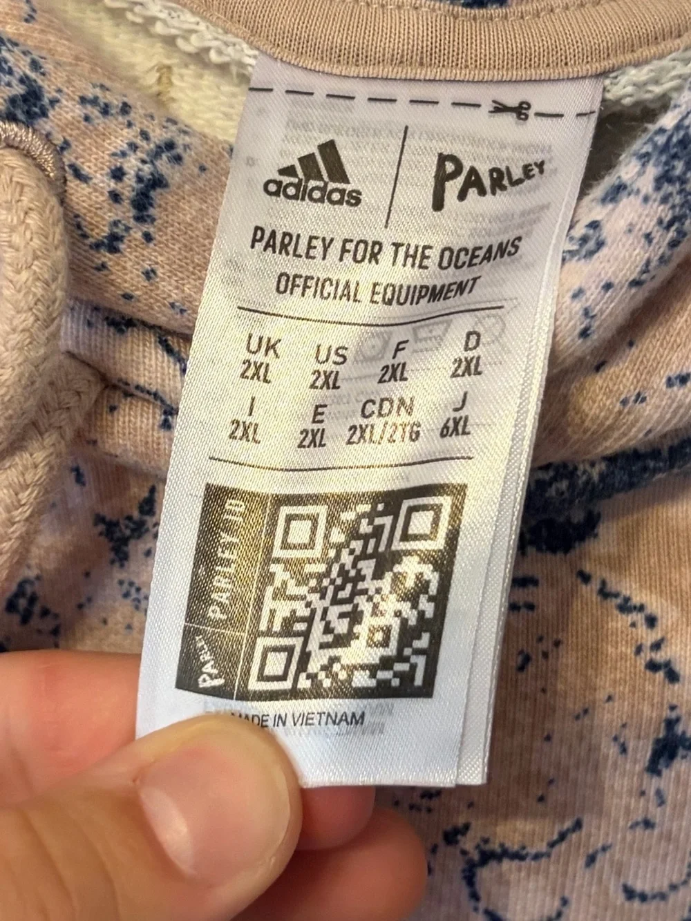 Adidas x Parley All-Over Print Hoodie